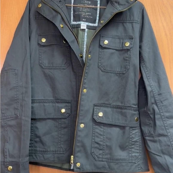 J. Crew Resin Coat / Field Jacket - Picture 8 of 11